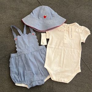 • Janie and Jack • overall set